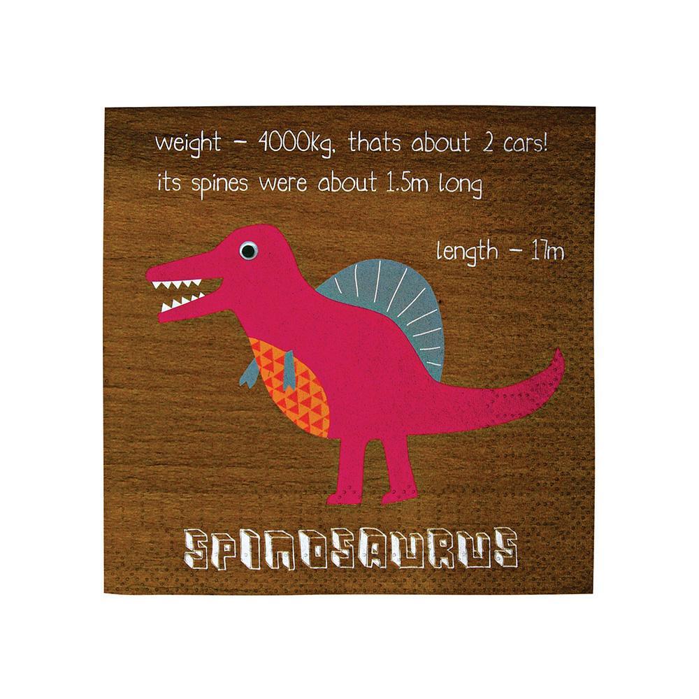 Dinosaur Napkins - Whoot Party Boutique