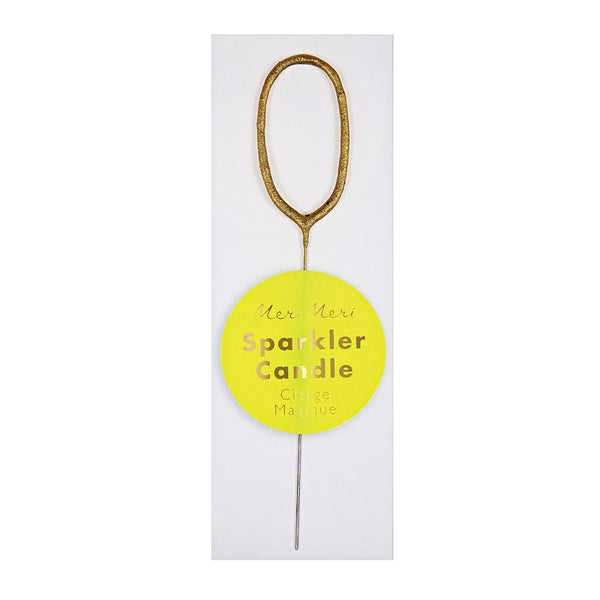 Gold Sparkler Number Mini Candle - Whoot Party Boutique