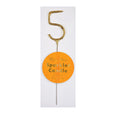 Gold Sparkler Number Mini Candle - Whoot Party Boutique