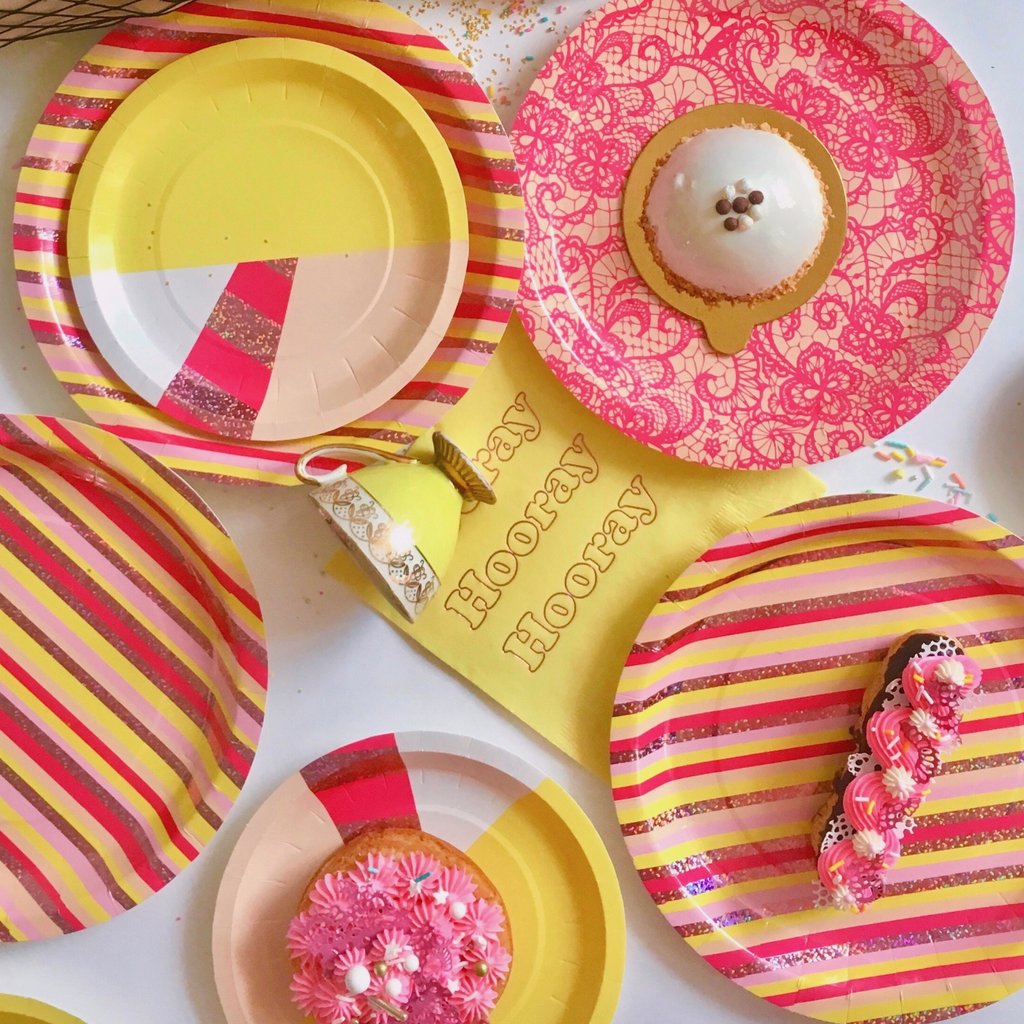 Lemon Slice Large Plates - Whoot Party Boutique