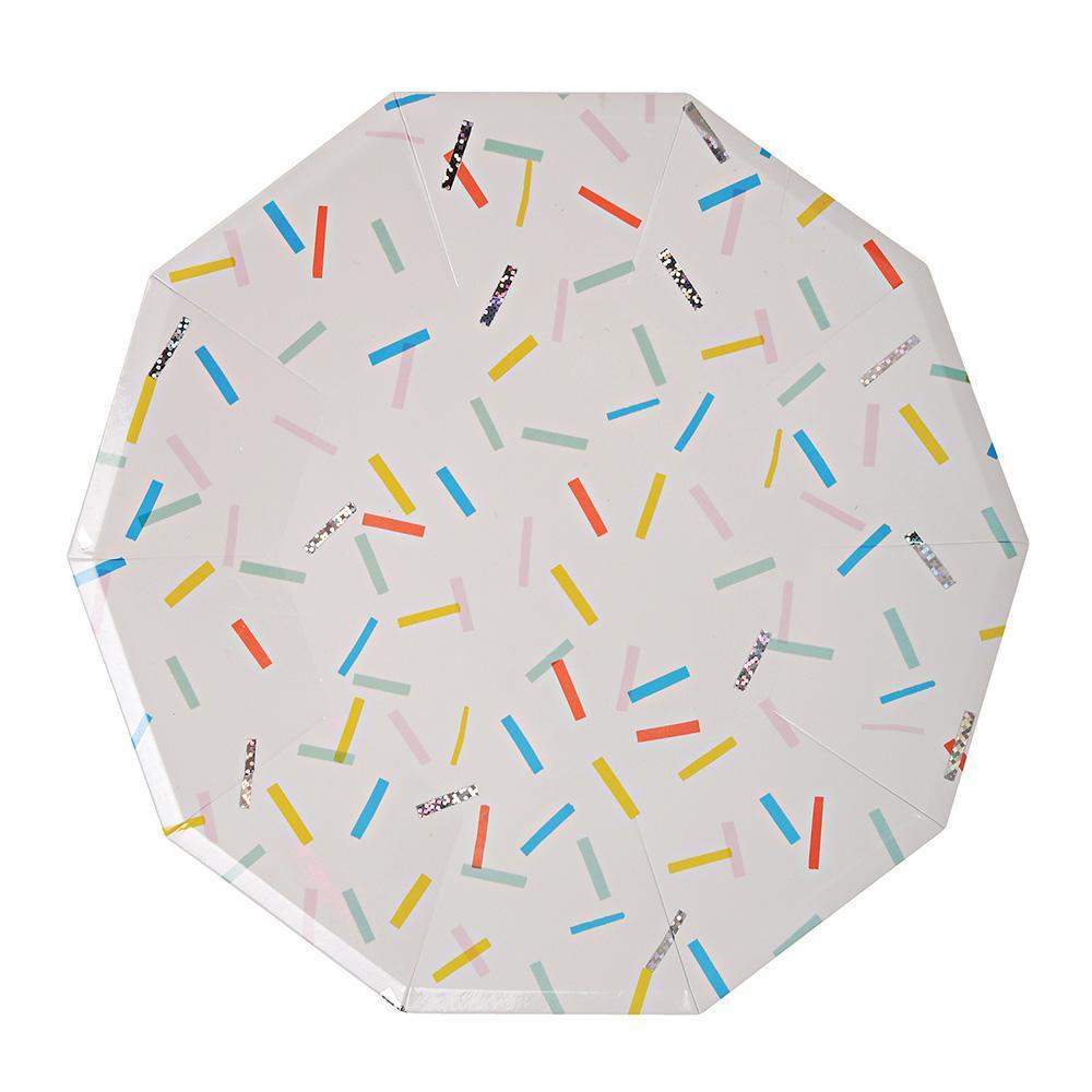Sprinkles Plates (large) - Whoot Party Boutique