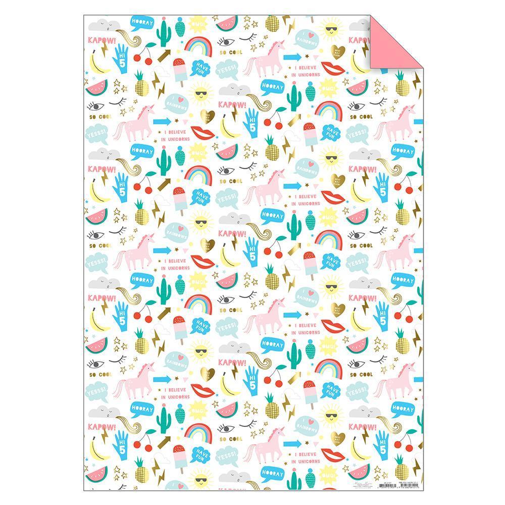 Icons Wrapping Paper - Whoot Party Boutique