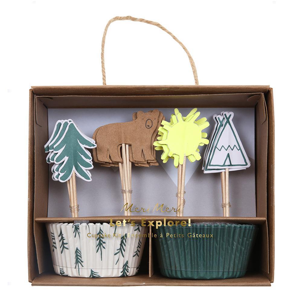 Let's Explore Cupcake Kit - Whoot Party Boutique