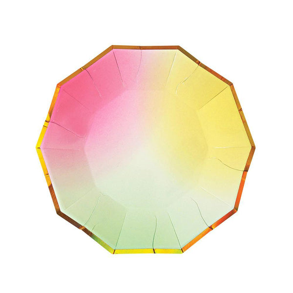 Ombre Small Plate - Whoot Party Boutique