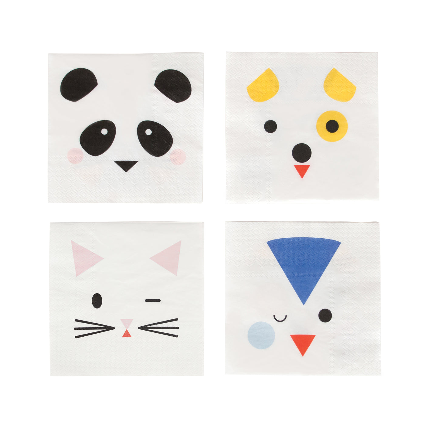 Mini Animals Cocktail Napkins - Whoot Party Boutique