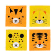 Mini Feline Animal Napkins - Whoot Party Boutique