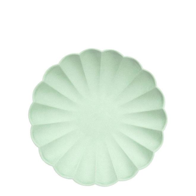 Pale Mint Simply Eco Small Plates