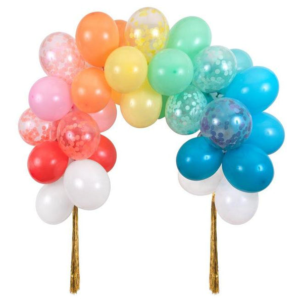 6 Foot Rainbow Balloon Arch Kit