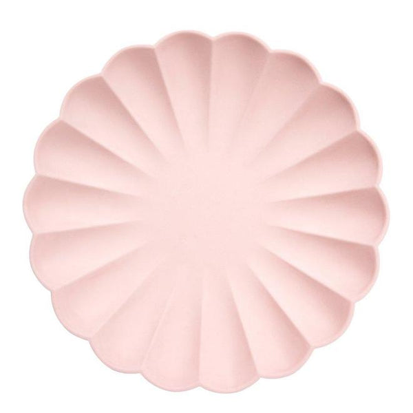 Pale Pink Simply Eco Large Plates