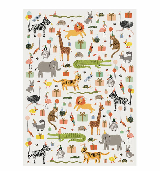 Party Animal Wrapping Paper - Whoot Party Boutique
