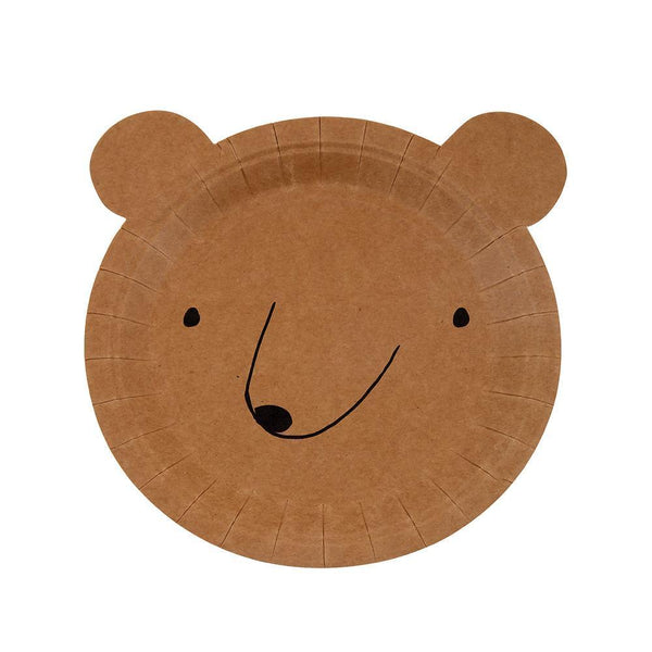 Bear Plates (small) - Whoot Party Boutique