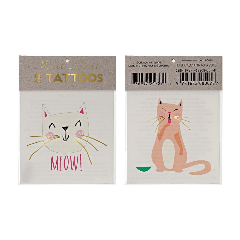 Cat Tattoos - Whoot Party Boutique