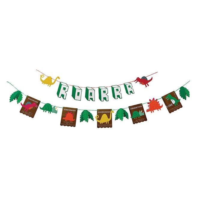 Dinosaur Party Garland - Whoot Party Boutique