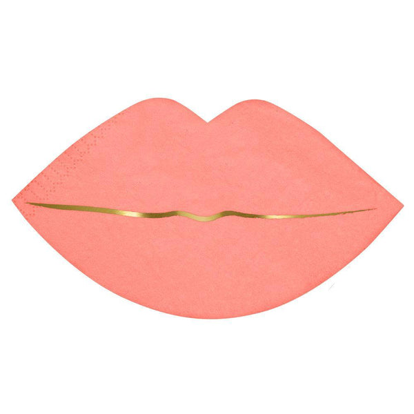 Pink Lips Napkins - Whoot Party Boutique