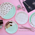 Memphis Mint Small Plates - Whoot Party Boutique