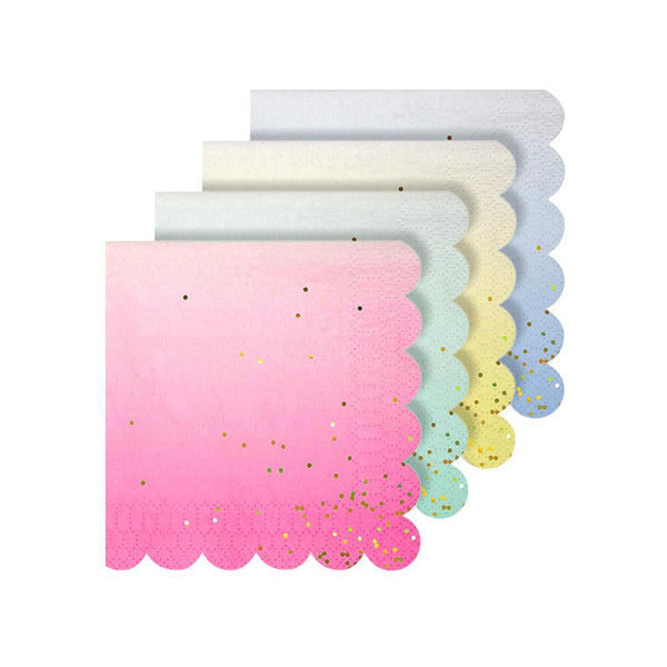 Ombre Napkins (small) - Whoot Party Boutique