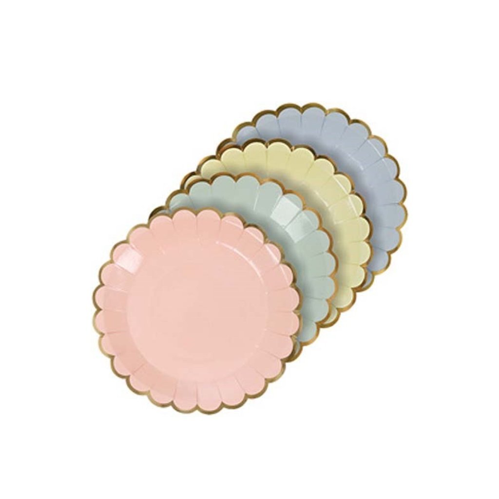 Pastel Canape Mini Plates - Whoot Party Boutique