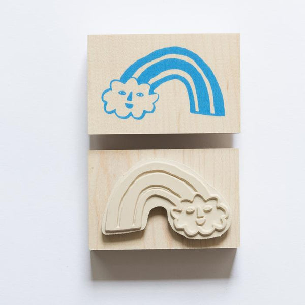Rainbow Cloud Stamp - Whoot Party Boutique