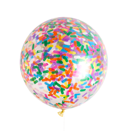 Sprinkle Jumbo Confetti Balloon - Whoot Party Boutique