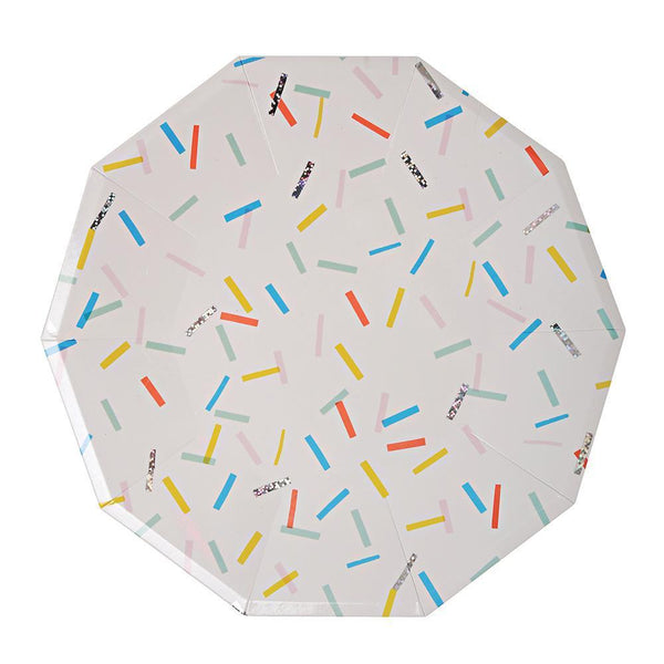 Sprinkles Plates (large) - Whoot Party Boutique