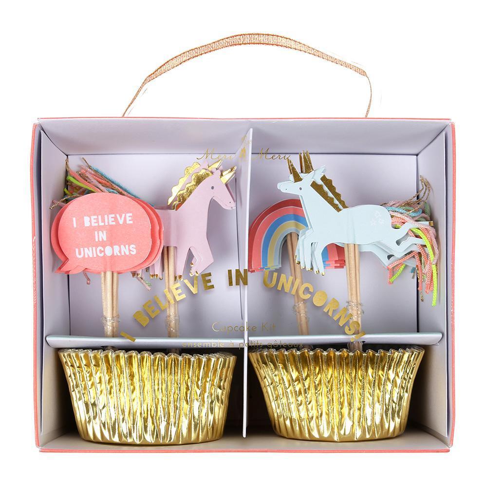 I Believe In Unicorns Cupcake Kit - Whoot Party Boutique
