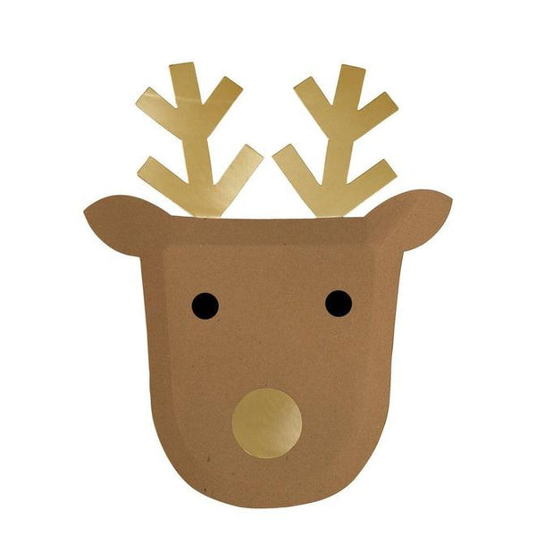 Reindeer Plates - Whoot Party Boutique