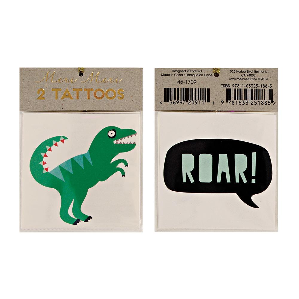 Dinosaur Tattoos - Whoot Party Boutique