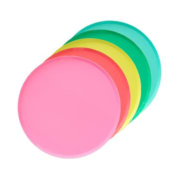 Rainbow Large Plate Set - Whoot Party Boutique