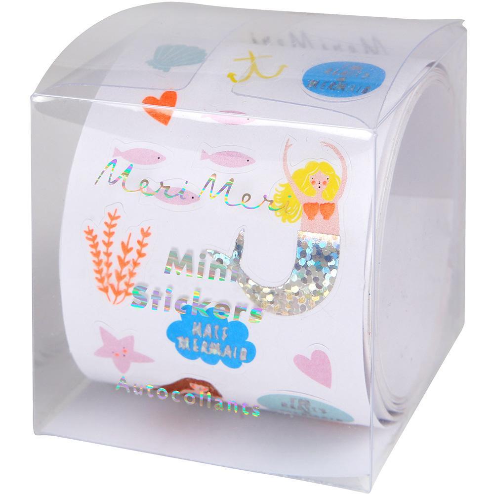 Mini Mermaid Sticker Roll - Whoot Party Boutique