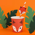 Mini Fox Straws - Whoot Party Boutique