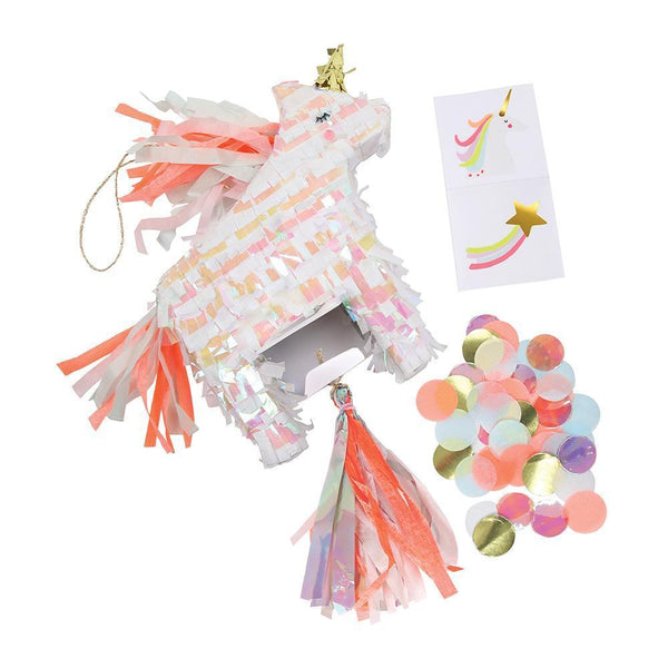Mini Unicorn Piñata Favor - Whoot Party Boutique