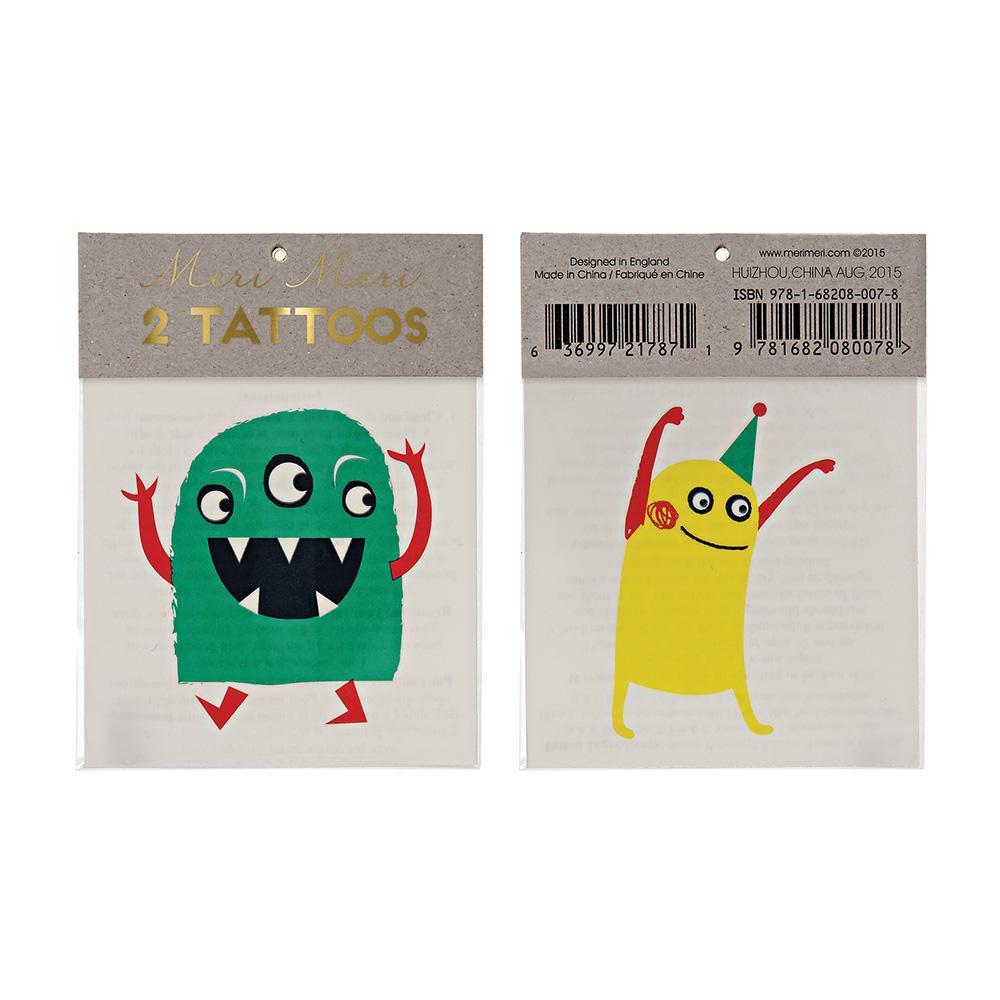 Monster Tattoos - Whoot Party Boutique