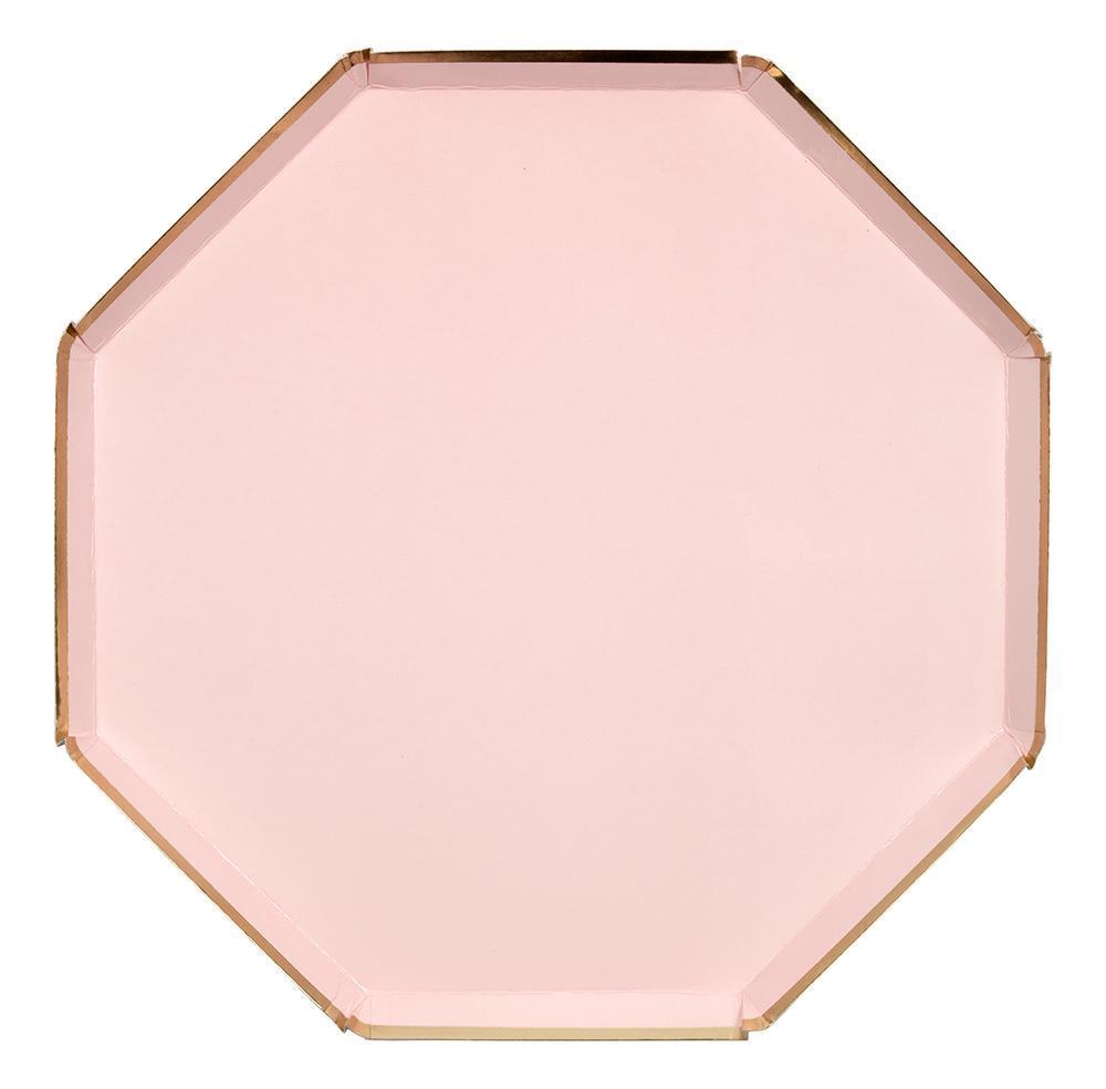 Dusty Pink Dinner Plates - Whoot Party Boutique