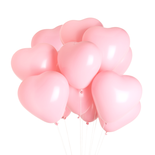 Pink Heart Balloons - Whoot Party Boutique