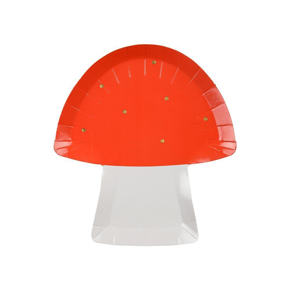 Toadstool Plates - Whoot Party Boutique